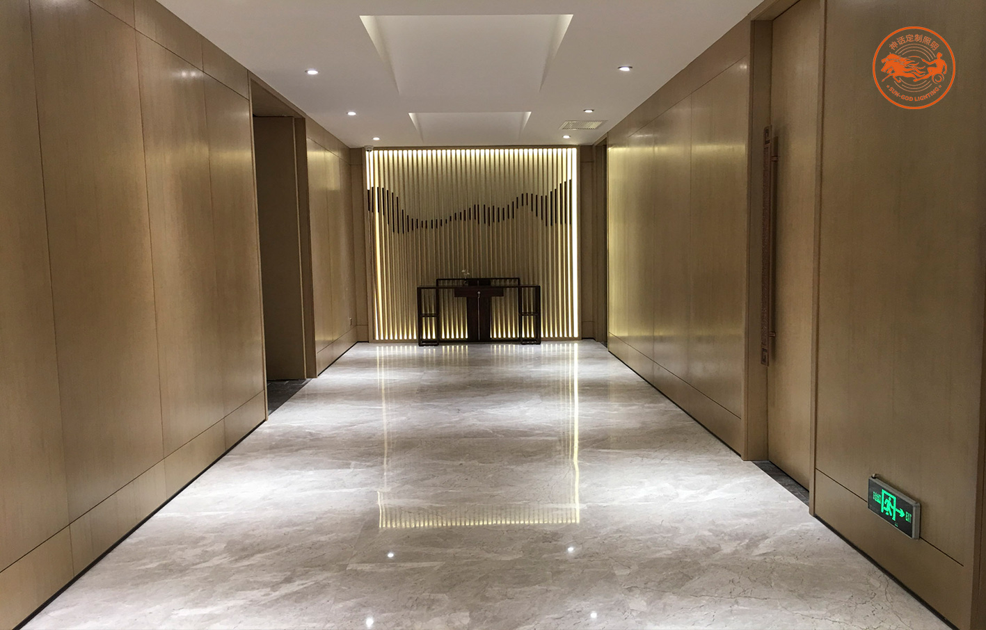 南洋迪克总部办公室过道灯光设计方案展示