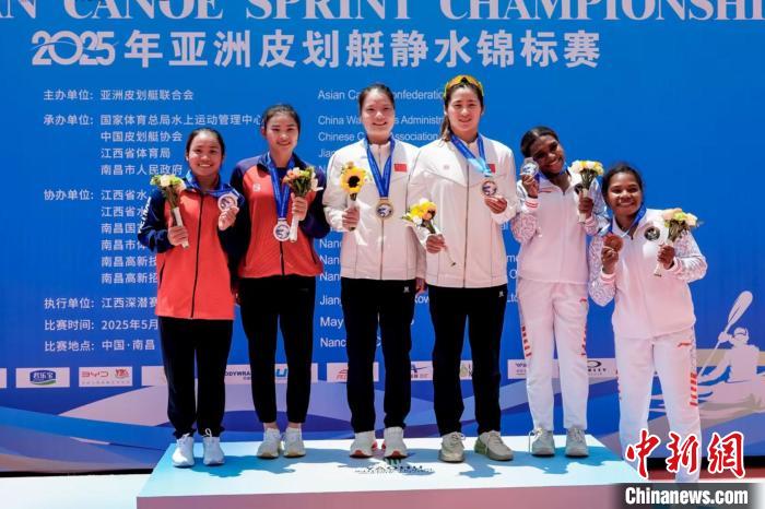 2025年亚洲皮划艇静水锦标赛在南昌收官 中国队夺