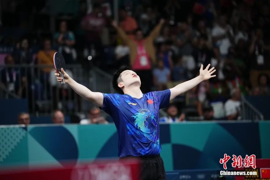 樊振东逆转张本智和晋级四强展现强大心理素质
