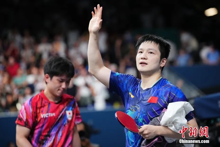 樊振东逆转张本智和晋级四强展现强大心理素质