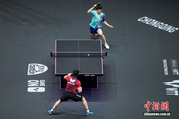 温瑞博力克邱党晋级WTT重庆冠军赛半决赛